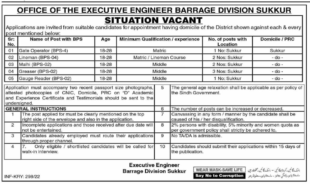 jobs-in-barrage-division-sukkur-2022-yes-murtazaweb-murtazaweb